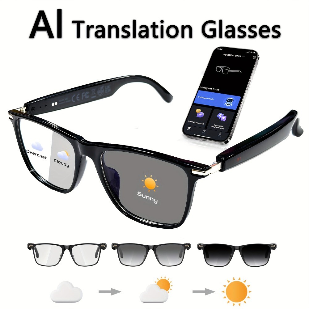 Cost-Effective Economical Sturdy AI Smart Glasses with 160 Languages Translation