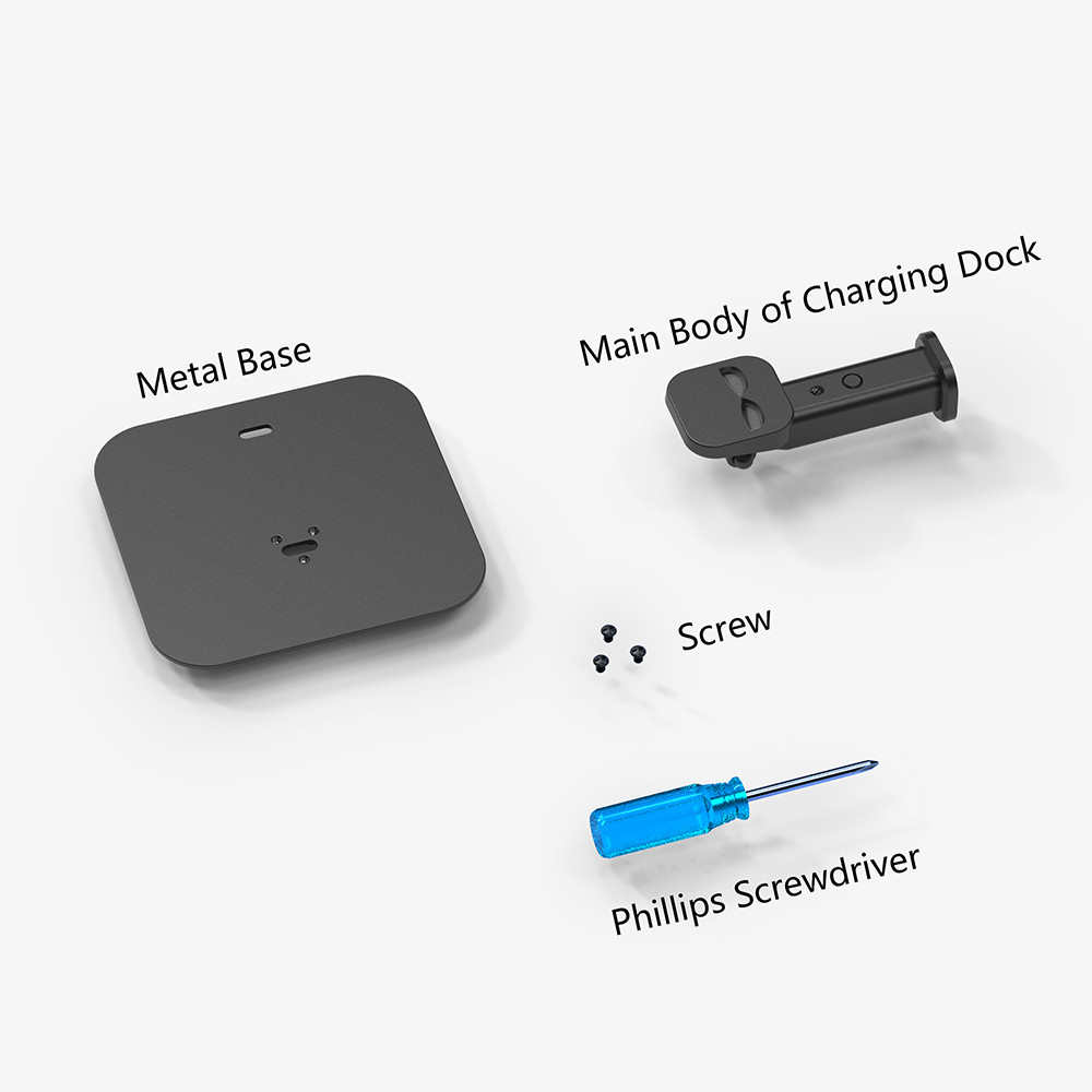For Meta Oakley HSTN/Scriber AI Glasses Dual USB C Breathing Light Charging Dock