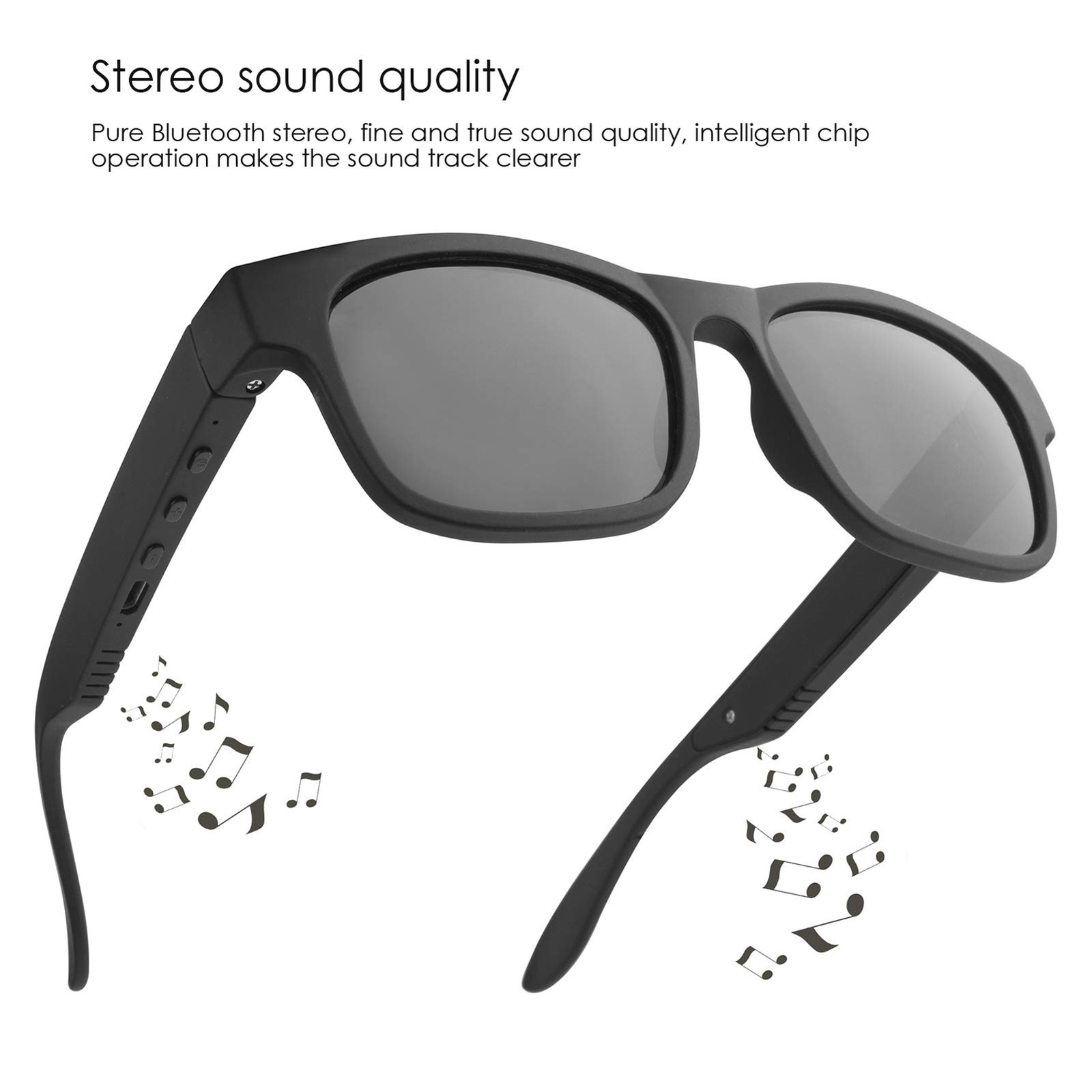 Smart Glasses Wireless Bluetooth Sunglasses Open Ear Music&HandsFree Calling,…
