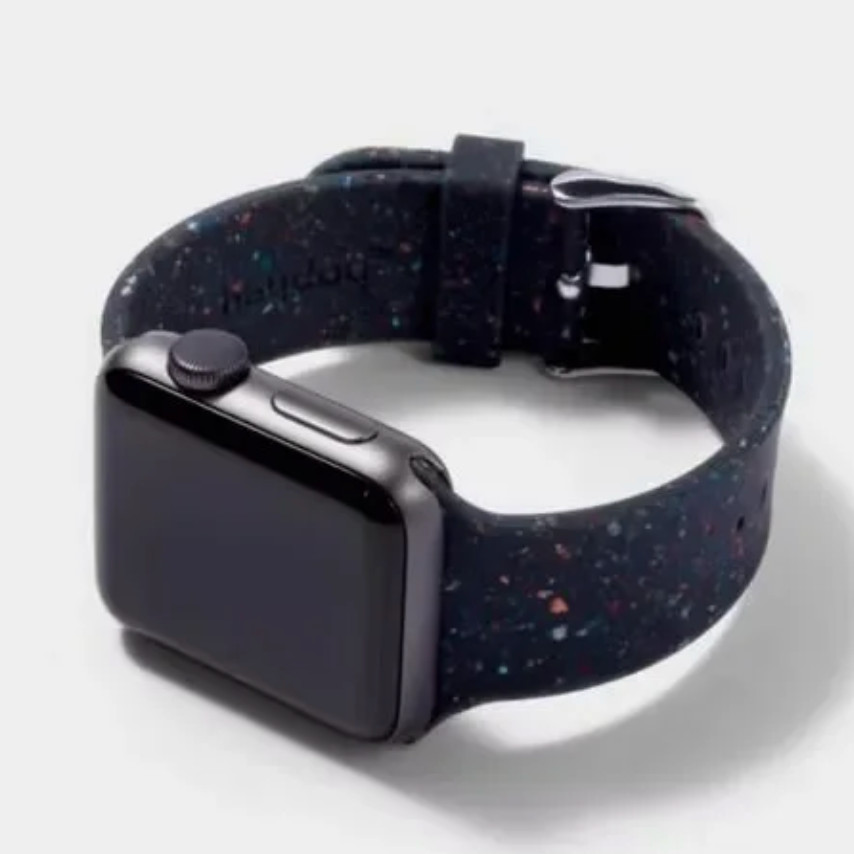 Apple Watch Silicone Band 38/40/41mm – heyday Black Speckle