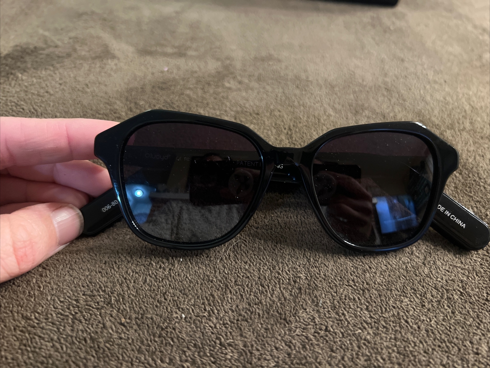 Lucyd Lyte Large Frame Polarized Black Bluetooth Smart Eyewear 51/17/145