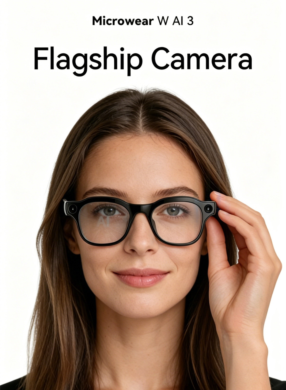 8MP AI Smart Glasses Bluetooth Calls Real-time Translation Music Voice Assistant