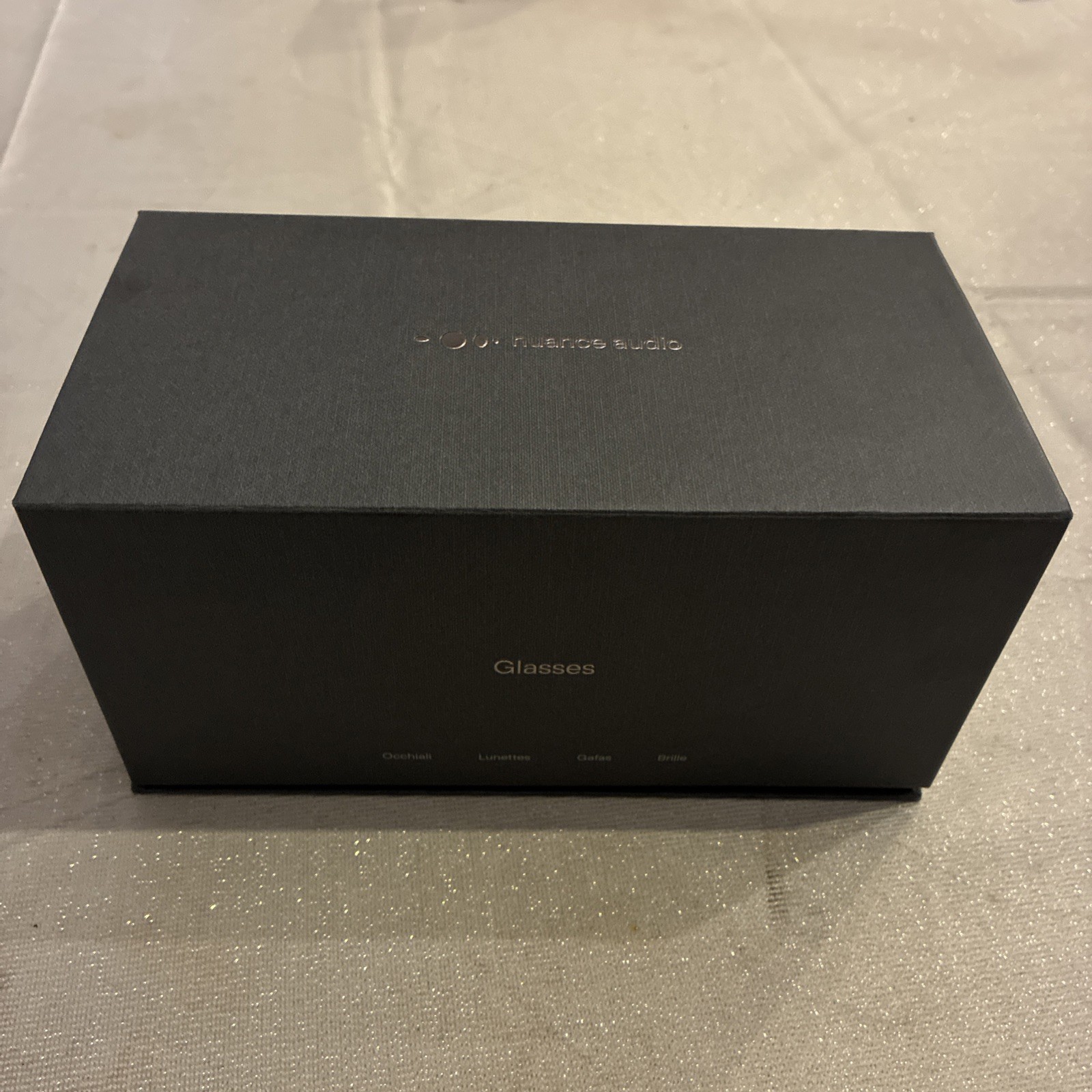 Nuance Audio Hearing Glasses Box Case ONLY- Occhiali Lunettes Gafas Brille NEW
