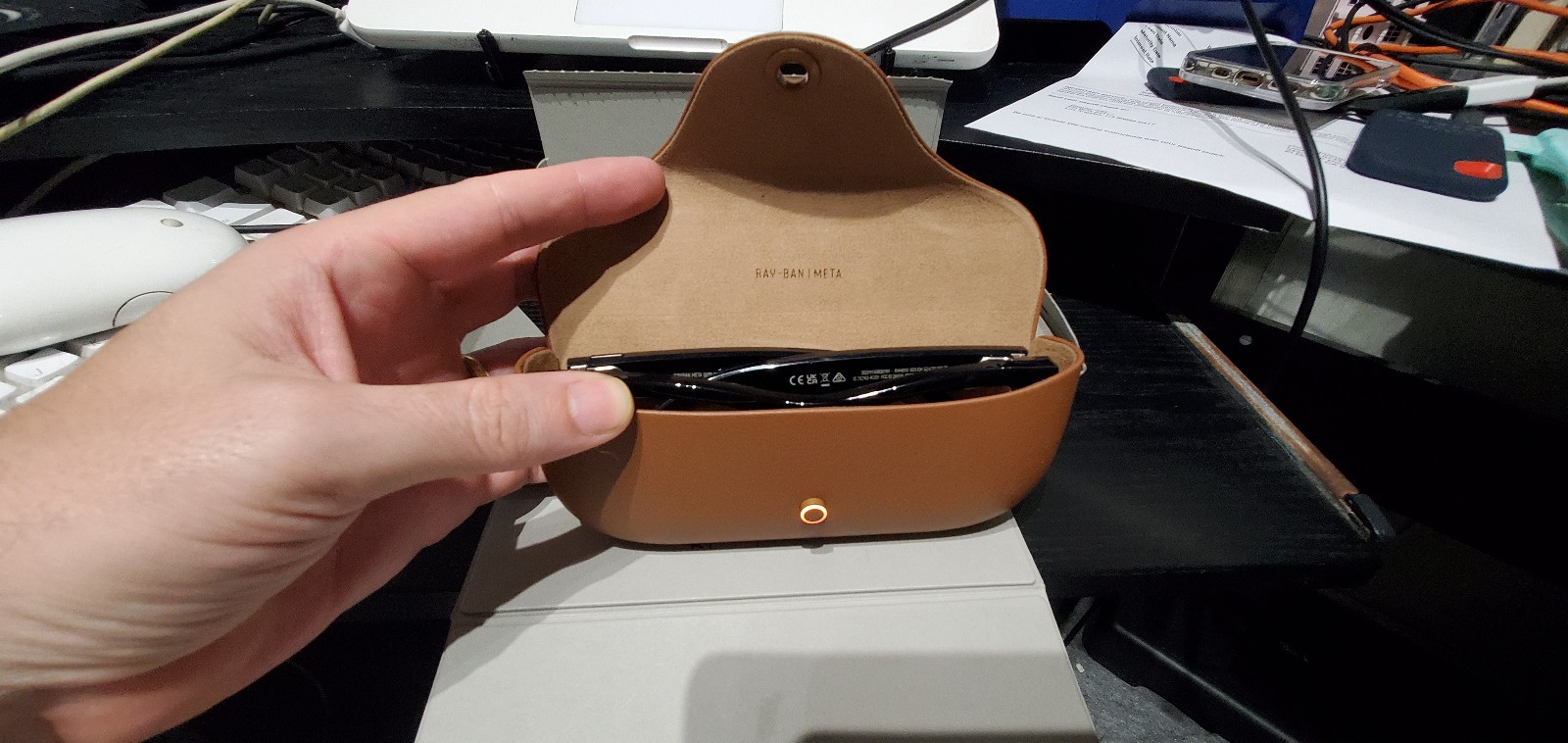 Ray-Ban Meta Skyler Smart Glasses – Original Retail Box – Listen Call Livestream