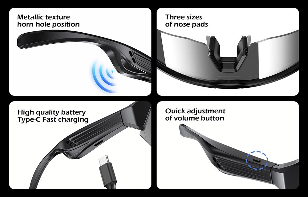 Elegant Water-Resistant Windproof Versatile Polarized Fashion Functional Glasses