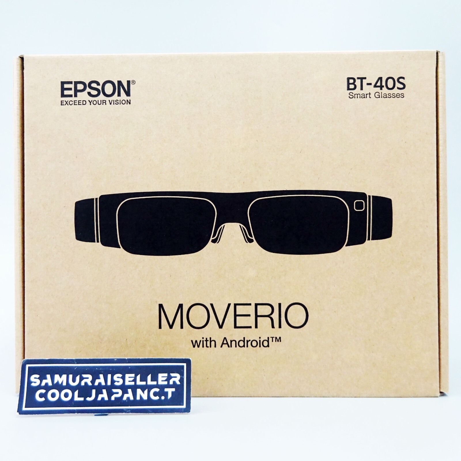 EPSON MOVERIO BT-40S Smart Glass Organic EL Panel Full HD Controller Japan NEW