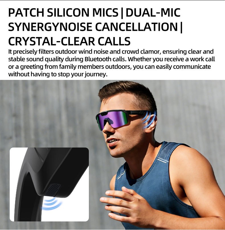AI Smart Glasses UV Protection Photochromic Lenses Camera RecordingCalling wtvf