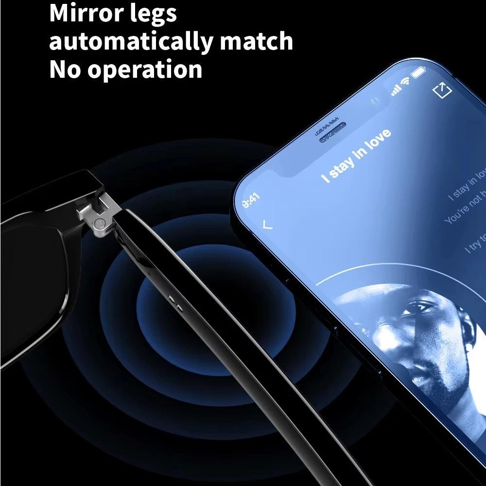 Smart Glasses Bluetooth Call Music Sunglasses Headset Headphone Wireless Speaker
