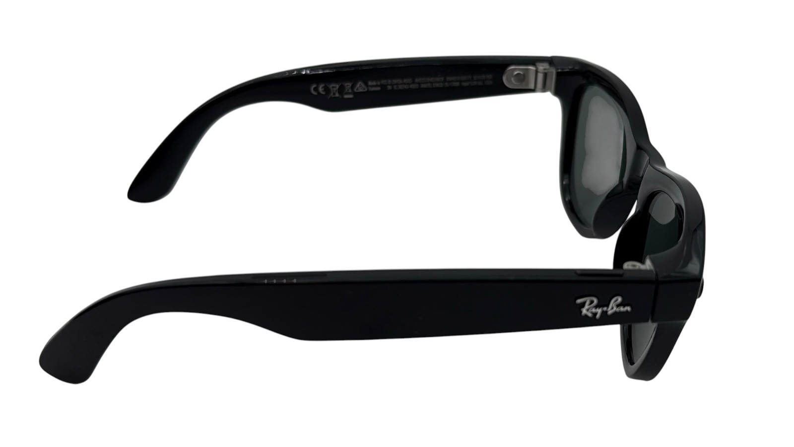 Ray-Ban Meta Skyler (Gen 2) Shiny Black/Clear Lens/Standard NEW Open Box