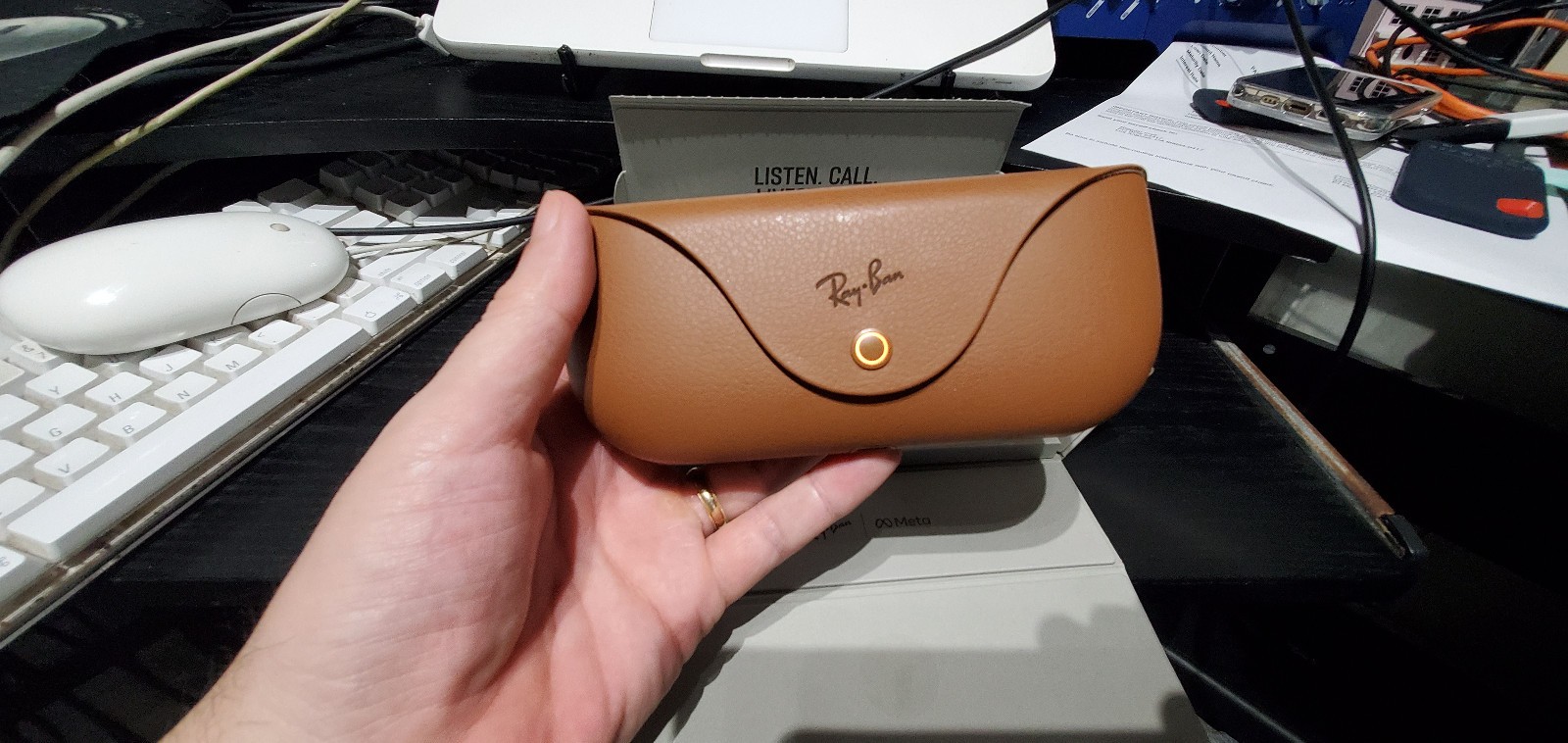 Ray-Ban Meta Skyler Smart Glasses – Original Retail Box – Listen Call Livestream