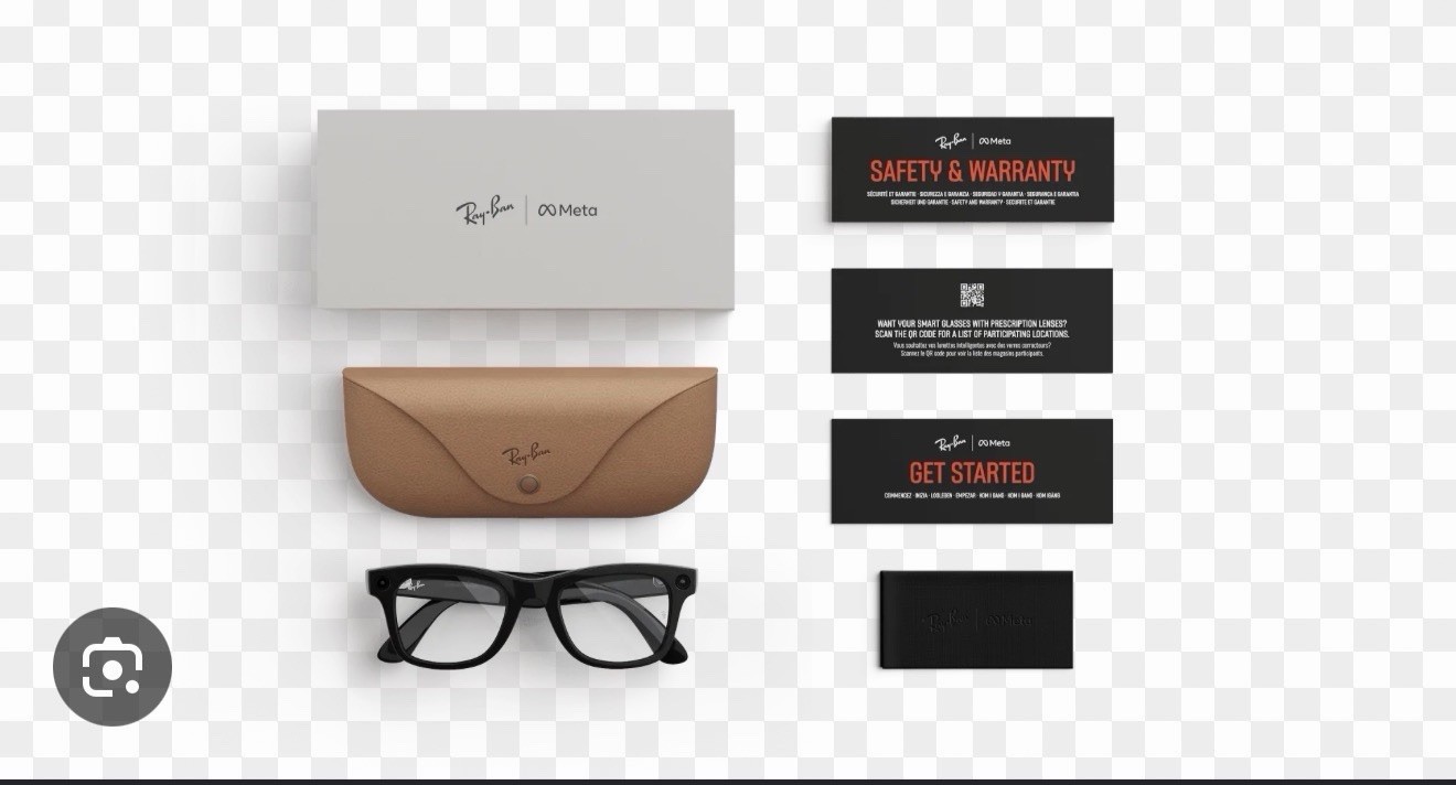 Ray-Ban Meta Wayfarer Smart Glasses RW4006 Bluetooth Wi-Fi Connectivity