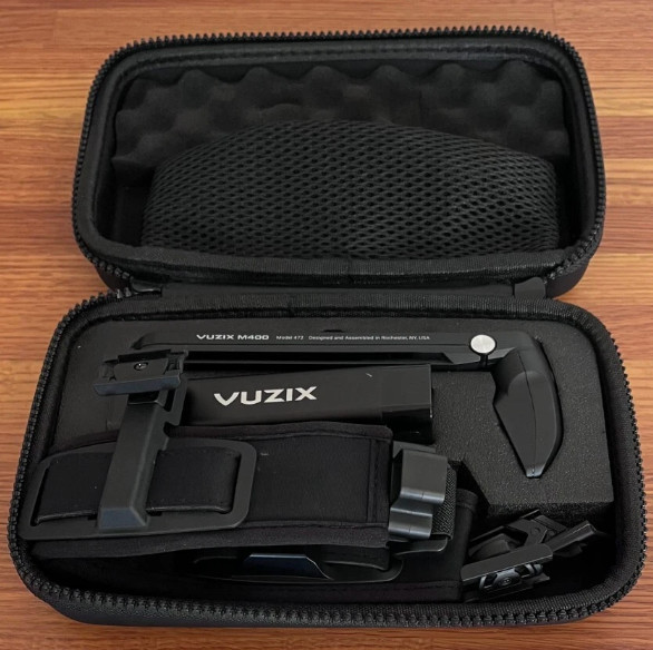 Local pickup also – Vuzix M400 Smart Glasses AR Headset W Accessories & Case