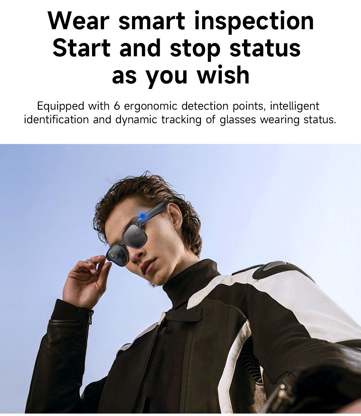 L801 AI Smart Glasses Camera/8 Million Pixels/Video Recording/AI Translation vhy