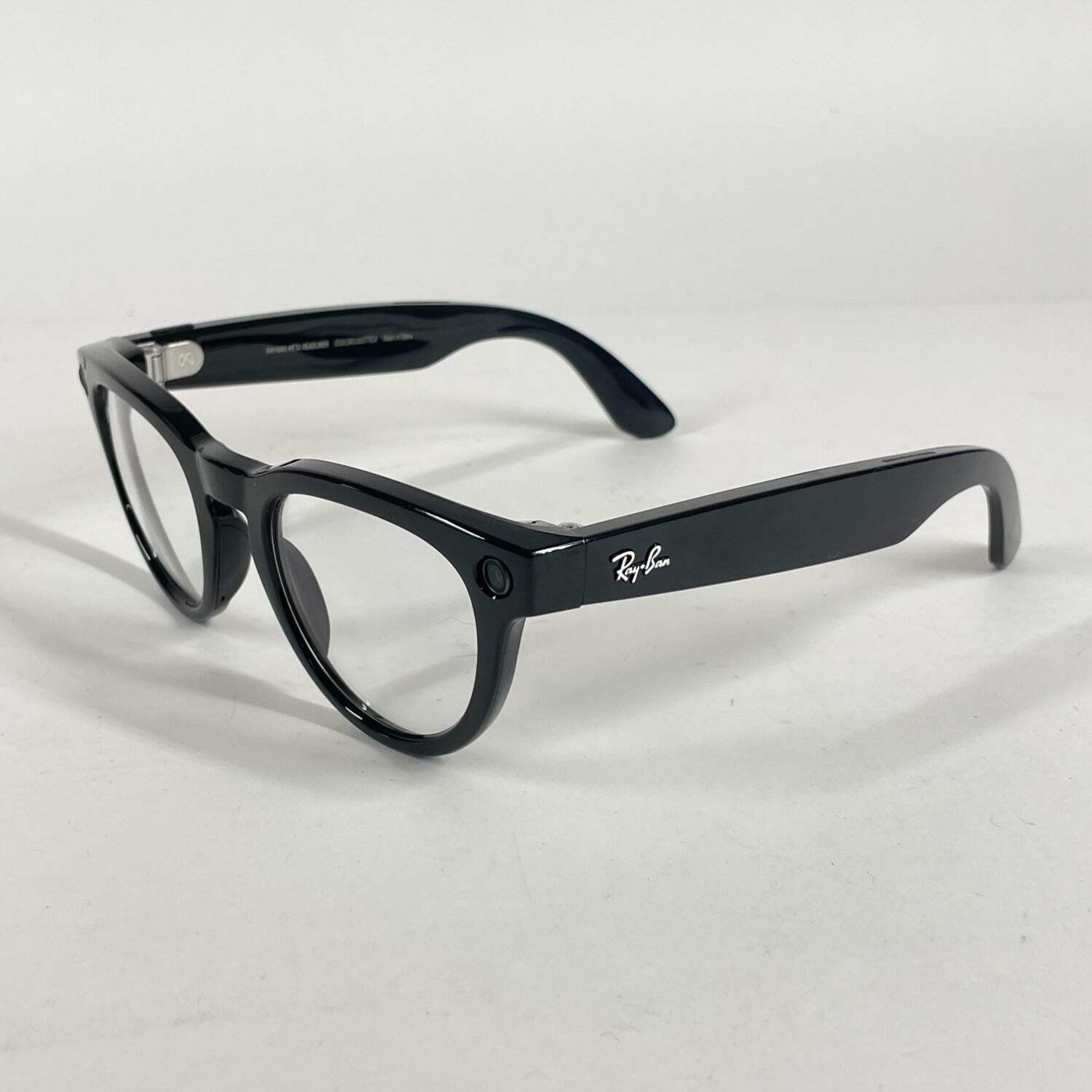 Ray-Ban Meta Headliner Gen 1 Shiny Black Standard RW4009 601/SB50 Smart Glasses