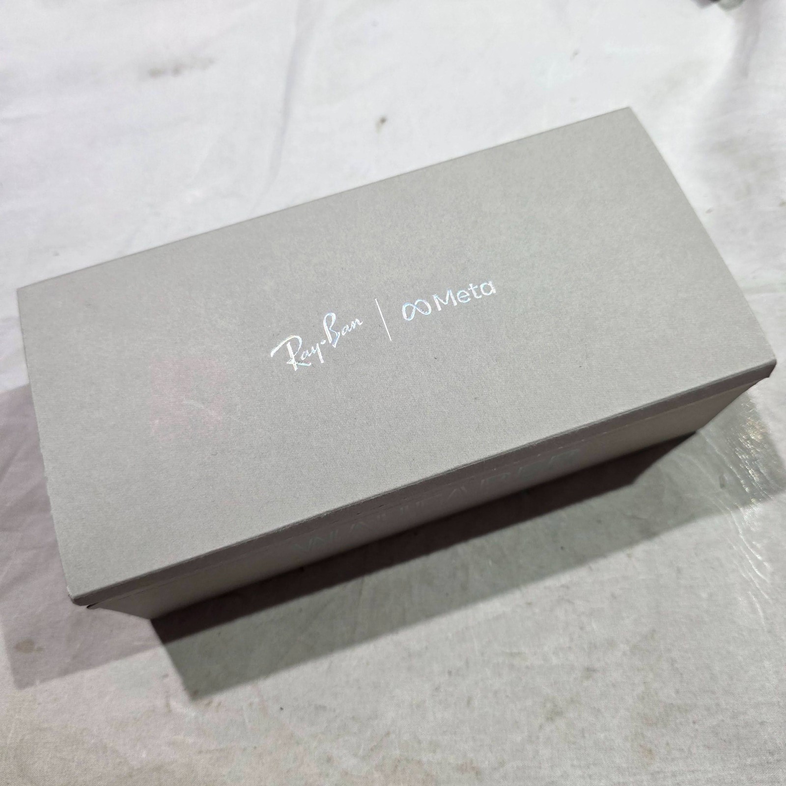 Ray-Ban Meta Wayfarer RW4006 – Shiny Transparent/Transitions Sapphire Limited Ed