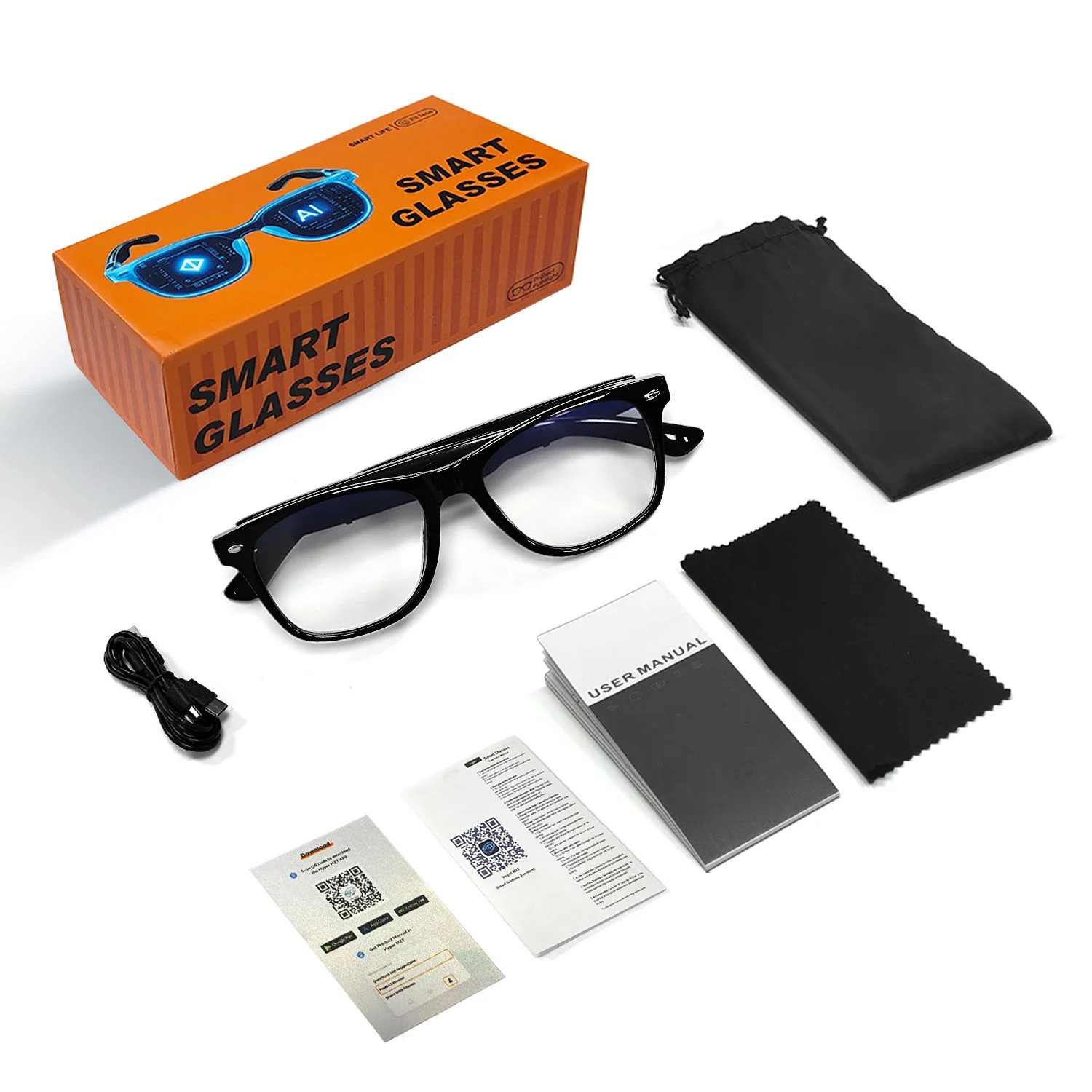 Translating Glasses Hands Free AI Smart Glasses