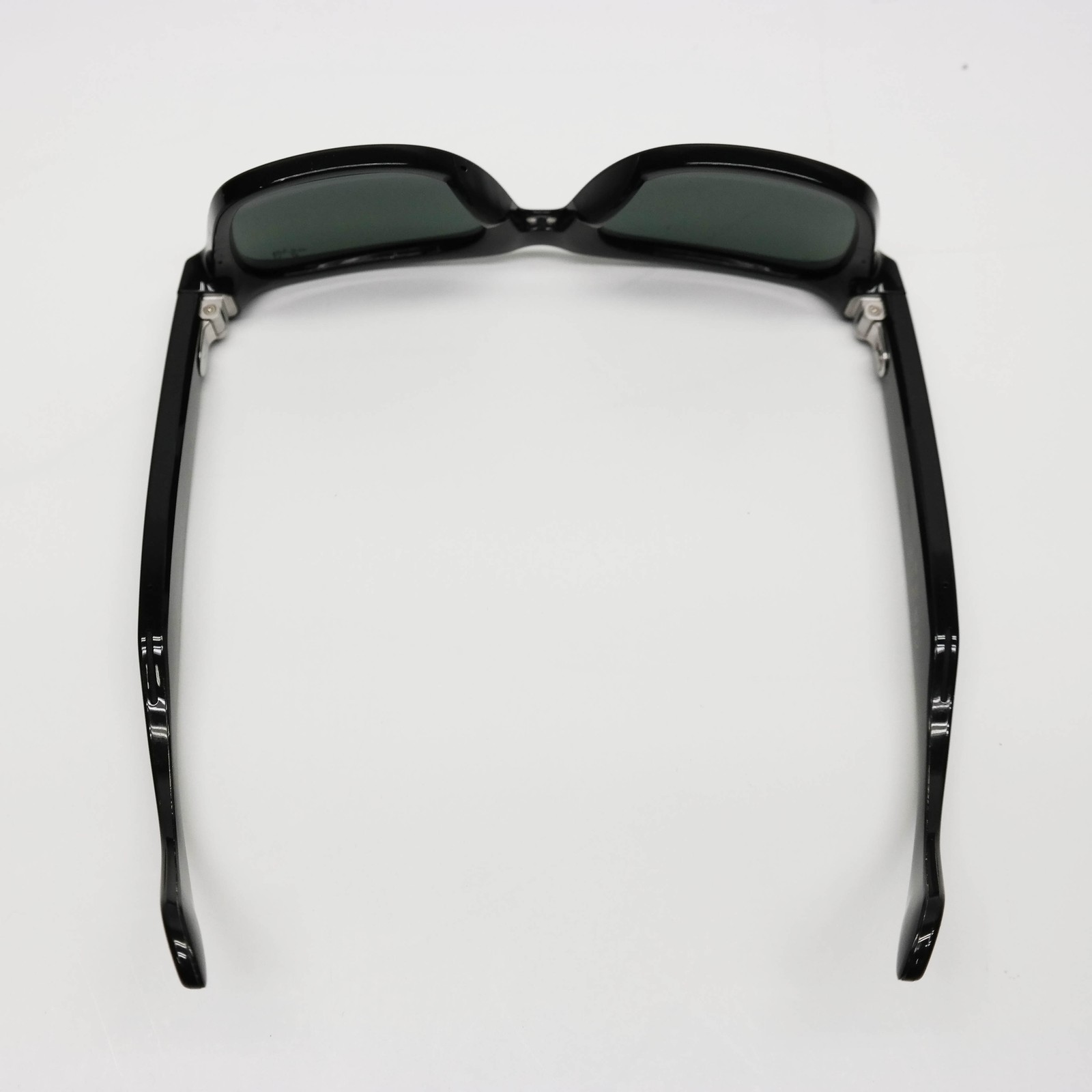 Ray-Ban Meta Wayfarer RW4008 AI Glasses Green Lenses Shiny Black