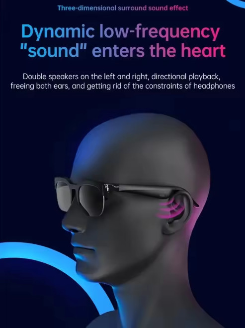 Lenovo Official AI Smart Glasses 8K Dual Camera Bluetooth Video Sunglasses 2026