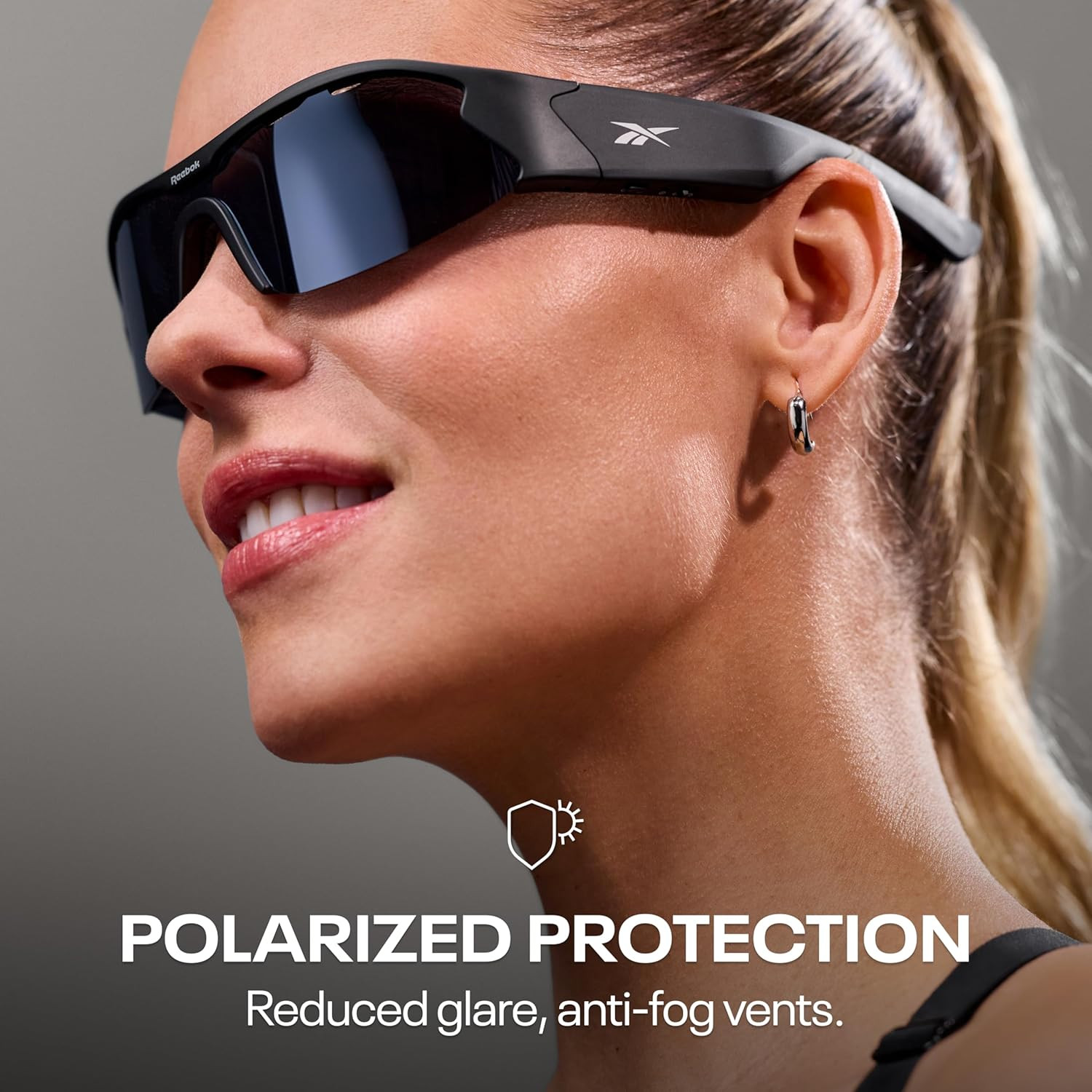 Octane Smart Audio Sunglasses Powered by Lucyd | Silver Mirror Polarized Lens |