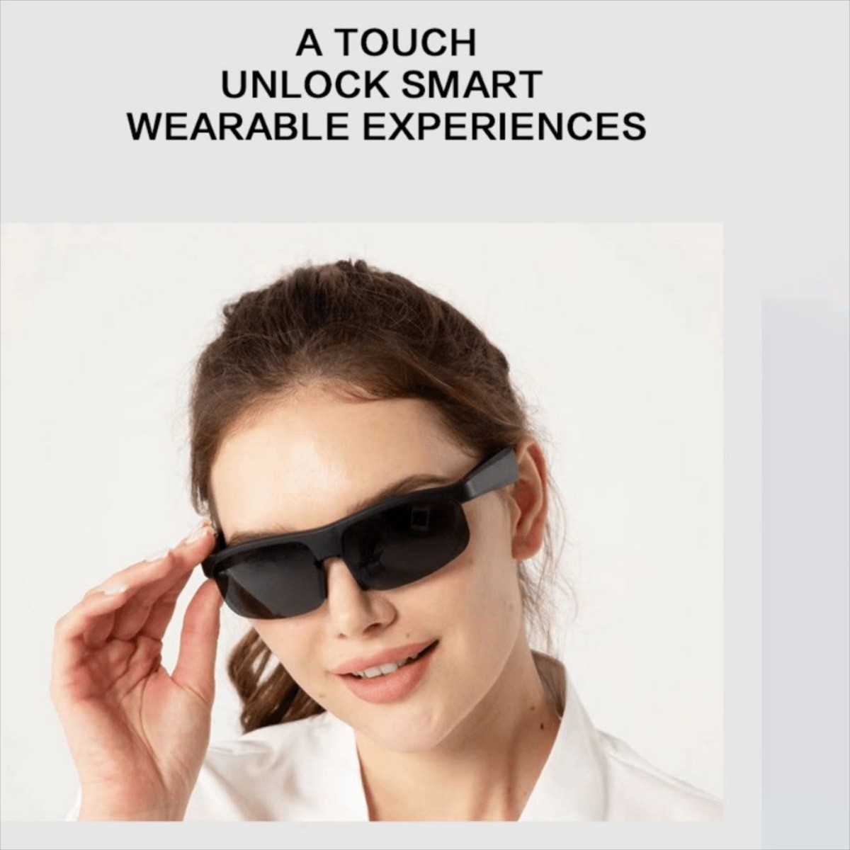 Smart Glasses,Intelligent Communication Wireless Bluetooth Glasses for Women/Men