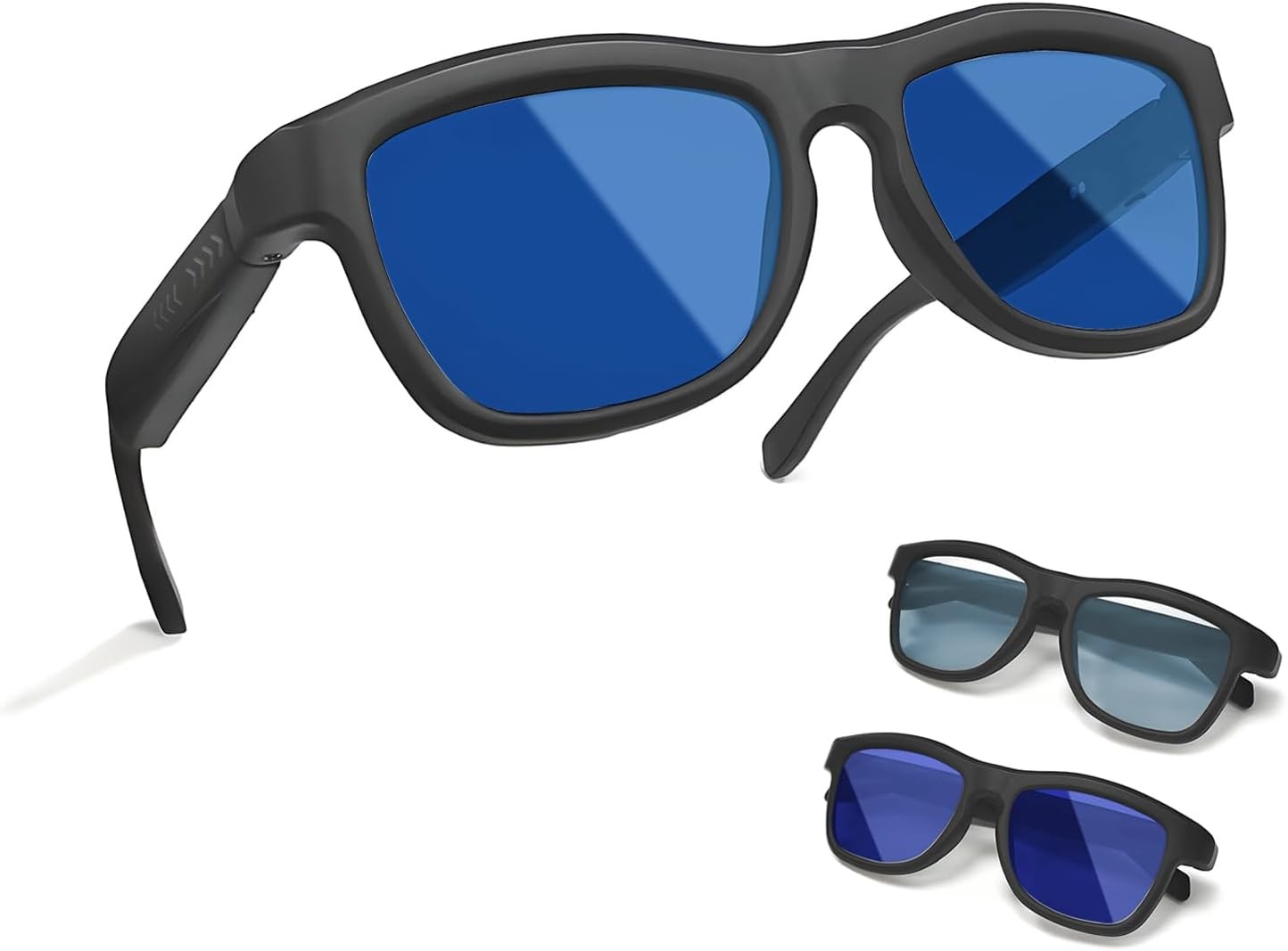 AI Translation Smart Sunglasses Glasses Color-Changing Lens 144 Translator