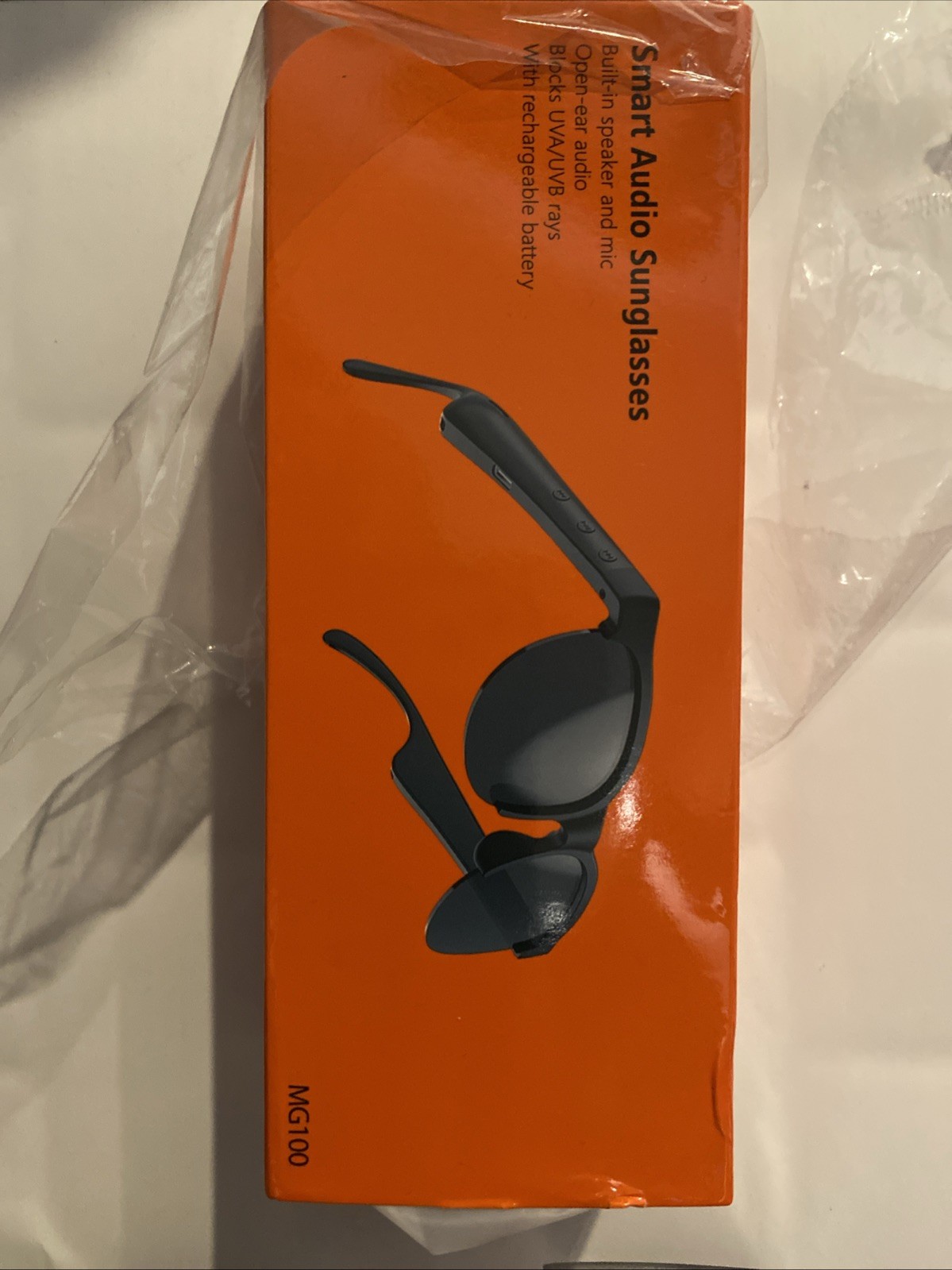 MG100 Smart Audio Sunglasses Wireless Bluetooth Glasses Black