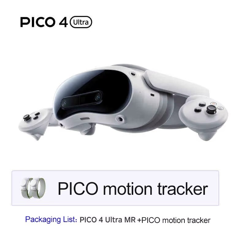 PICO 4 Ultra MR 3D Wireless VR Glasses 6DOF Virtual Reality 4K Display Headset