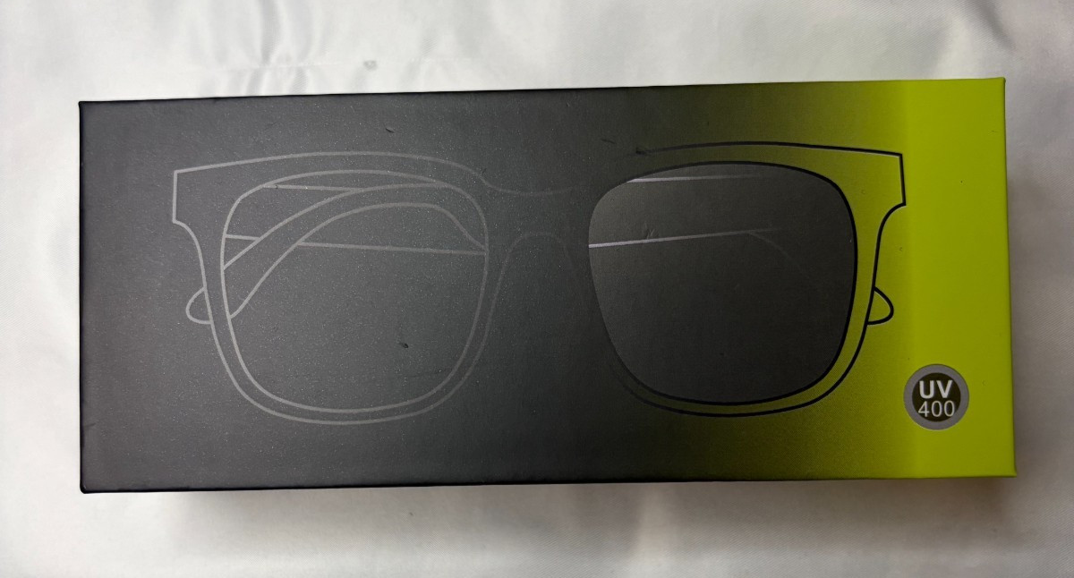 Open Ear Bluetooth Audio Sunglasses Smart Glasses Touch Control Mic NEW