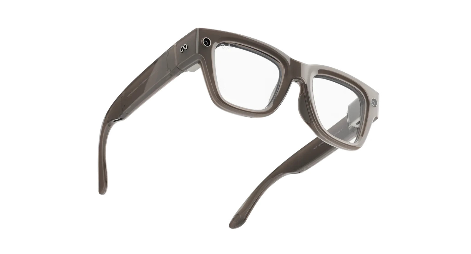 Meta Ray-Ban Display Smart Glasses Sand LARGE Band Size 1