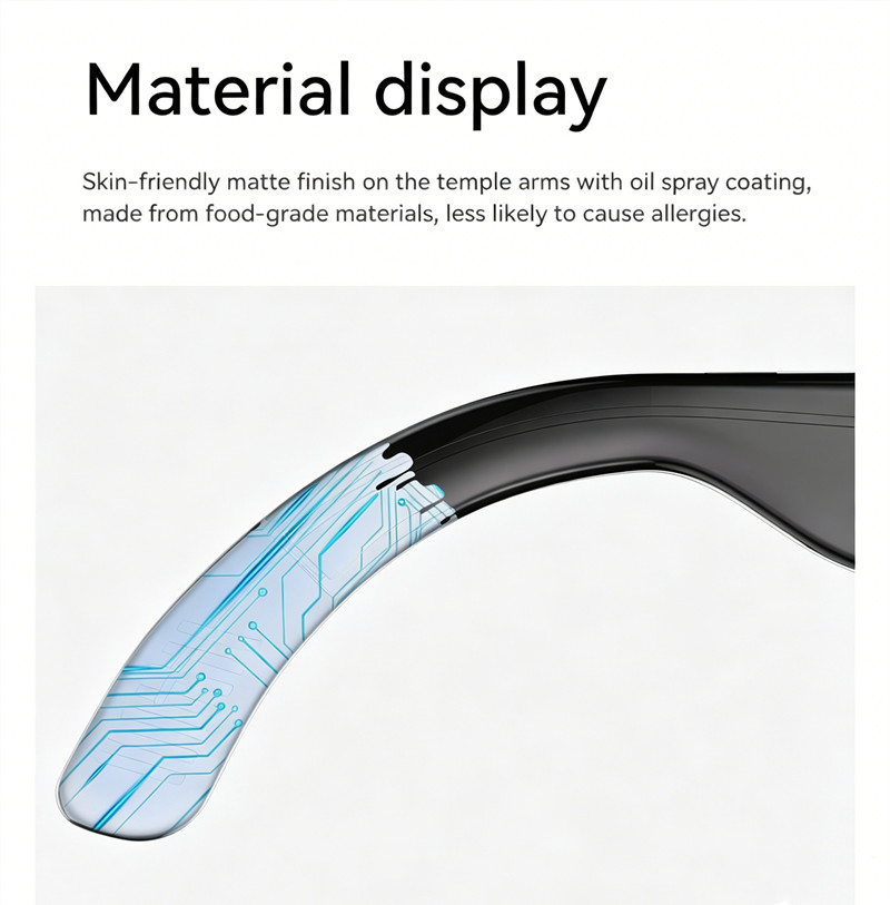 8MP AI Smart Glasses Bluetooth Calls Real-time Translation Music Voice Assistant