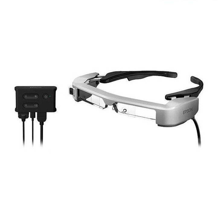 EPSON Moverio Smart Glasses with OLED Panel Monitor Model BT-35E NEW from Japan