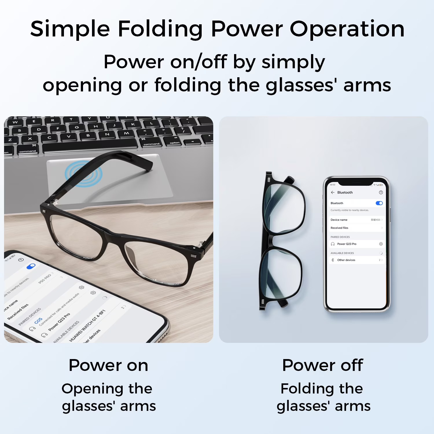 Smart Glasses Wireless Bluetooth Audio Glasses Women,Intelligent Communication