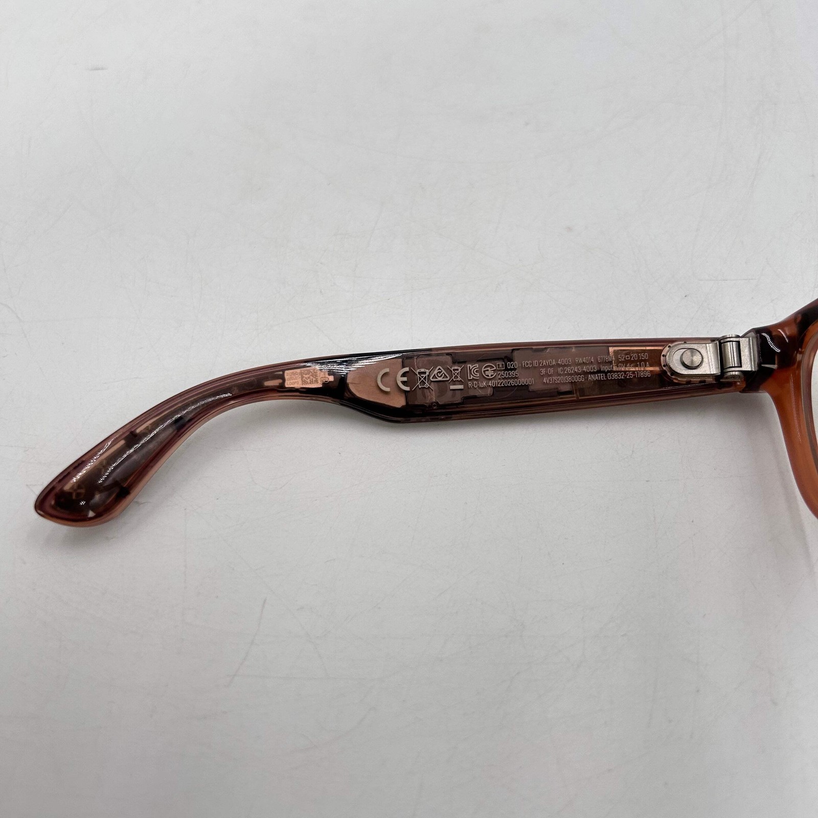 Ray-Ban Meta Skyler Gen 2 Shiny Peach Transitions RW4014 6778M4 AI Smart Glasses
