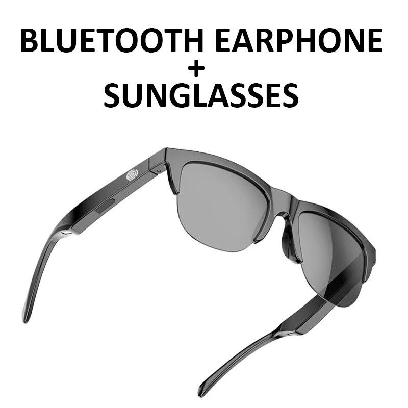 Wireless Bluetooth Glasses Music Headset Audio Hands-free Calls Smart Sunglasses