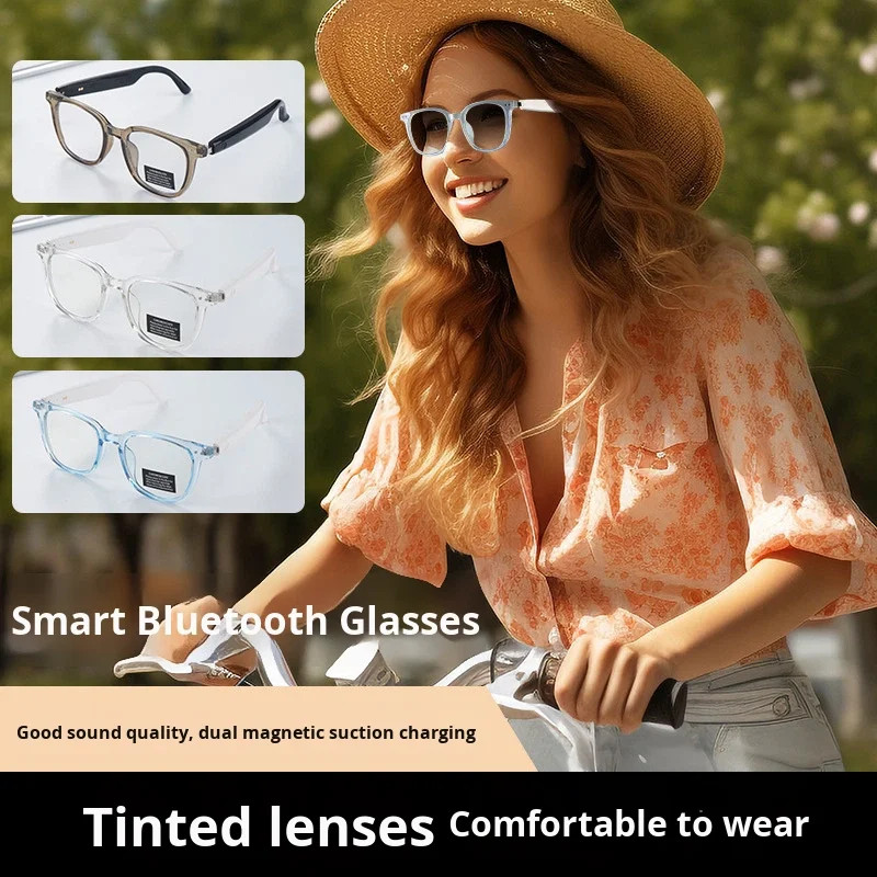 GS07 Smart Sports Spectacles Video Recording Bluetooth Call Voice Assistant