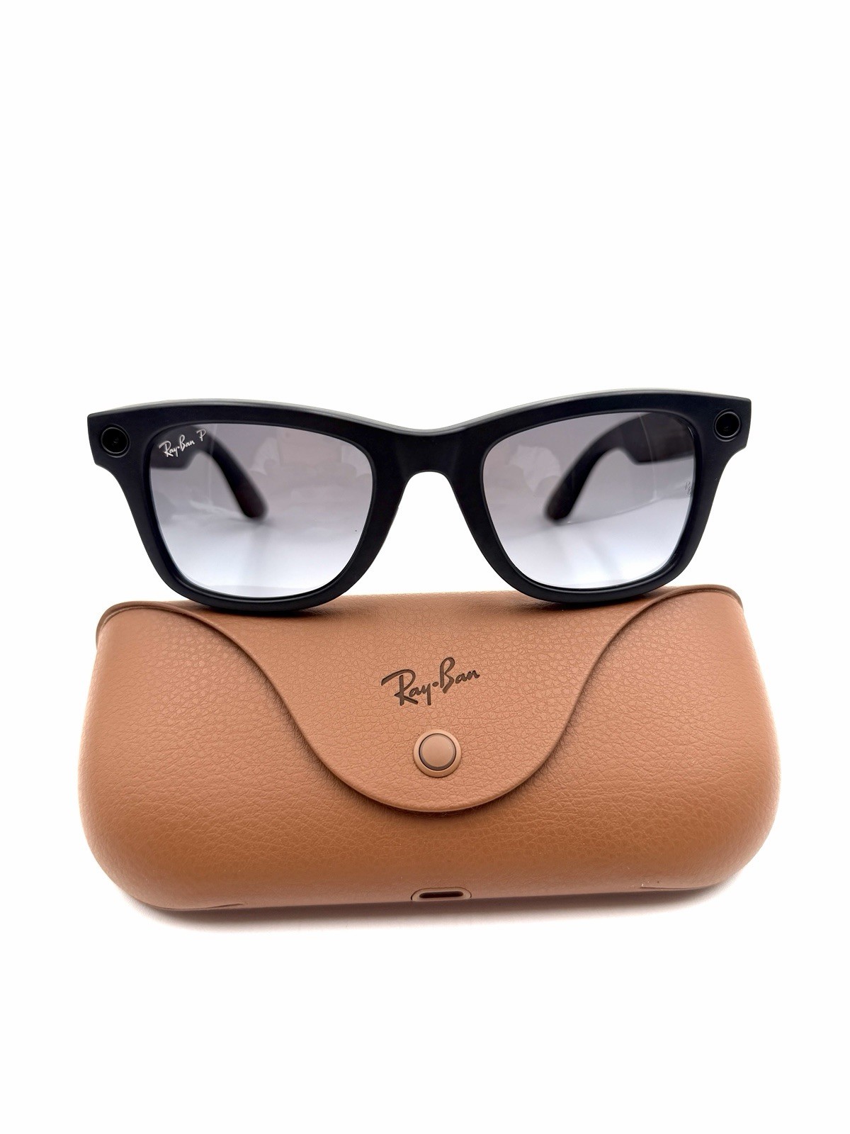 Ray-Ban Meta Wayfarer Gen 2 Matte Black Polarized RW4012 Free Shipping