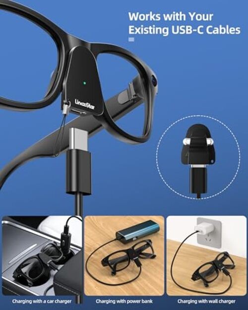 Charging Adapter Compatible with Ray Ban Meta Glasses (Gen 1&2)