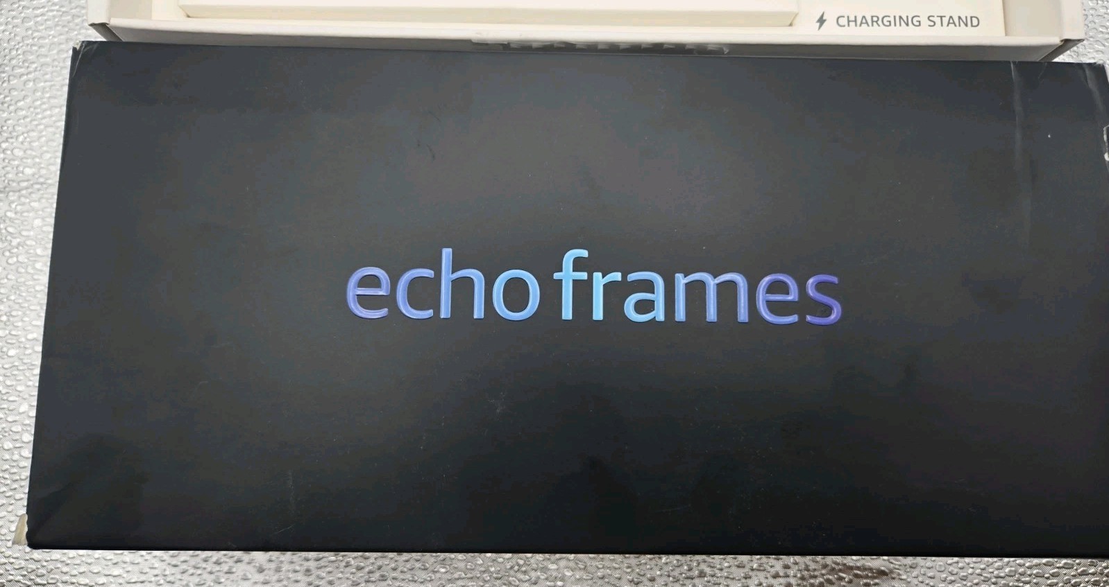 Amazon Echo Frames Smart Glasses Designed for Alexa+ Polarized Lenses- Wide Grey