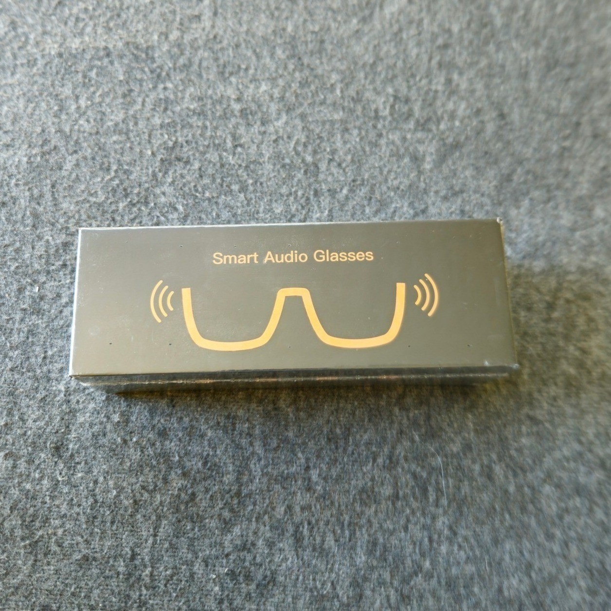 New! Smart Audio Glasses Bluetooth Wireless Music Voice Assistant TR90 Black
