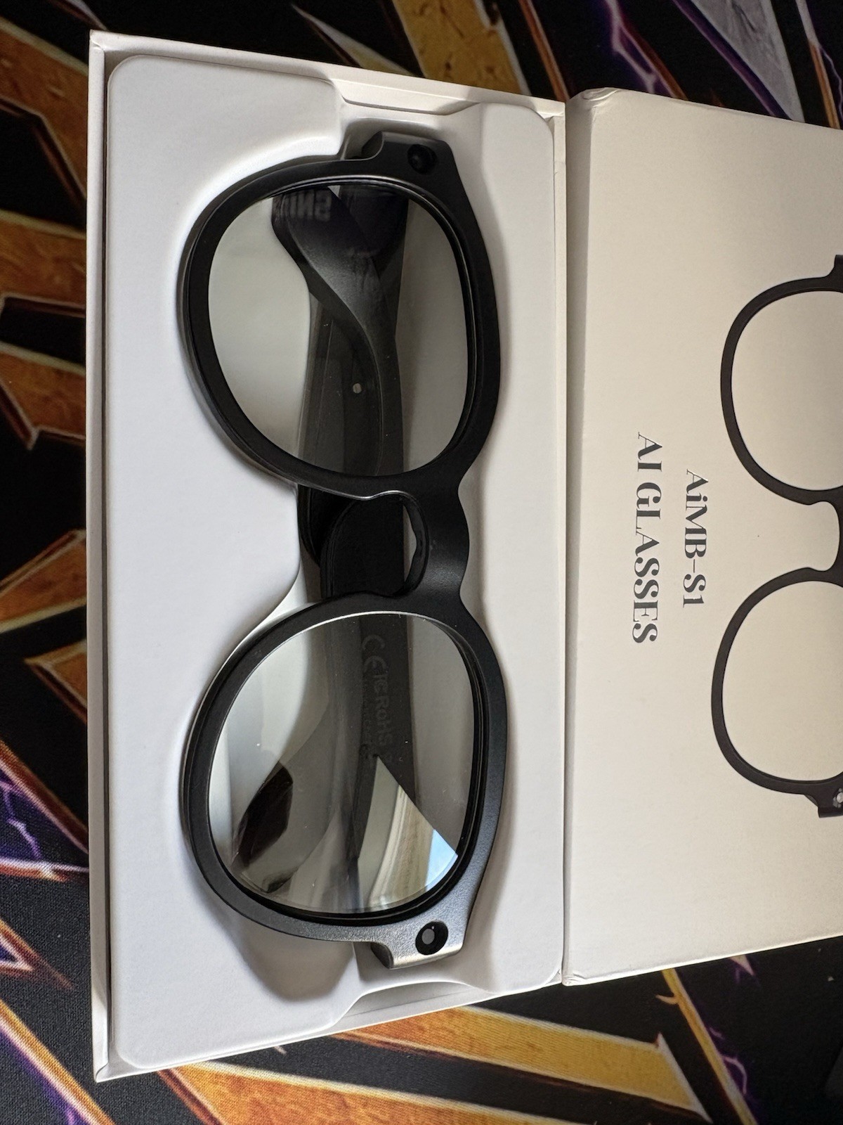 Smart AI Translation Glasses Interpretation Eyewear bluetooth