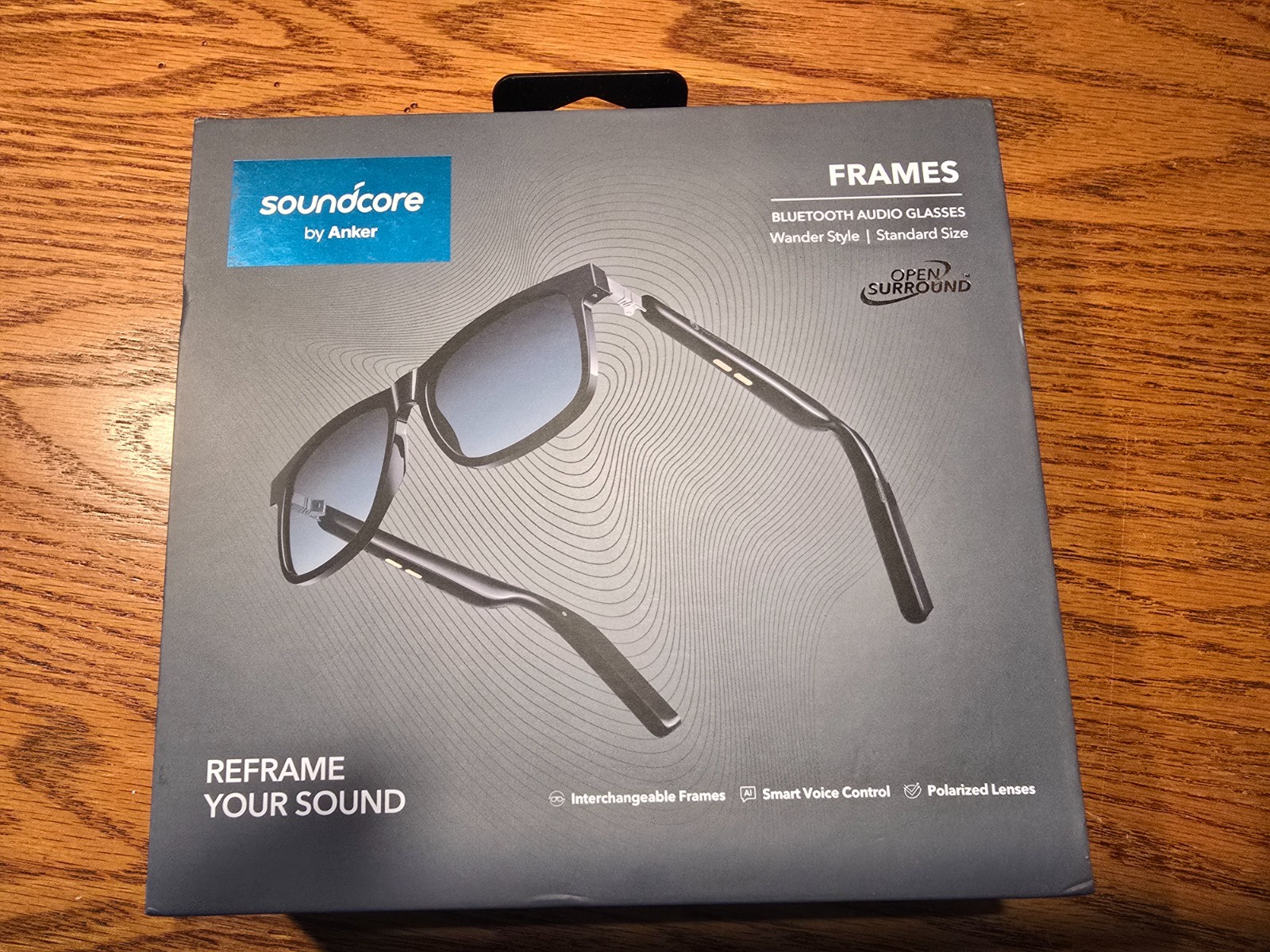 Soundcore by Anker Frames Bluetooth Audio Glasses Smart Sunglasses MPN A3600213