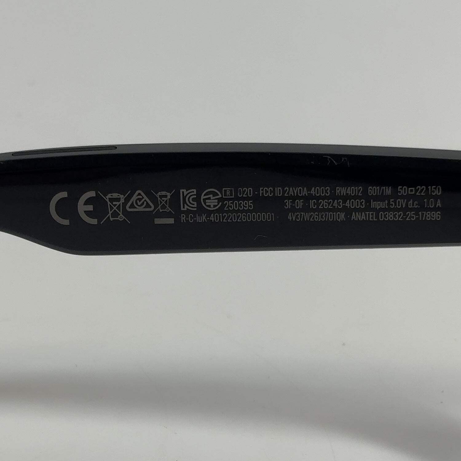 Ray-Ban Meta Wayfarer Gen 2 Shiny Black Transitions RW4012 AI Smart Glasses