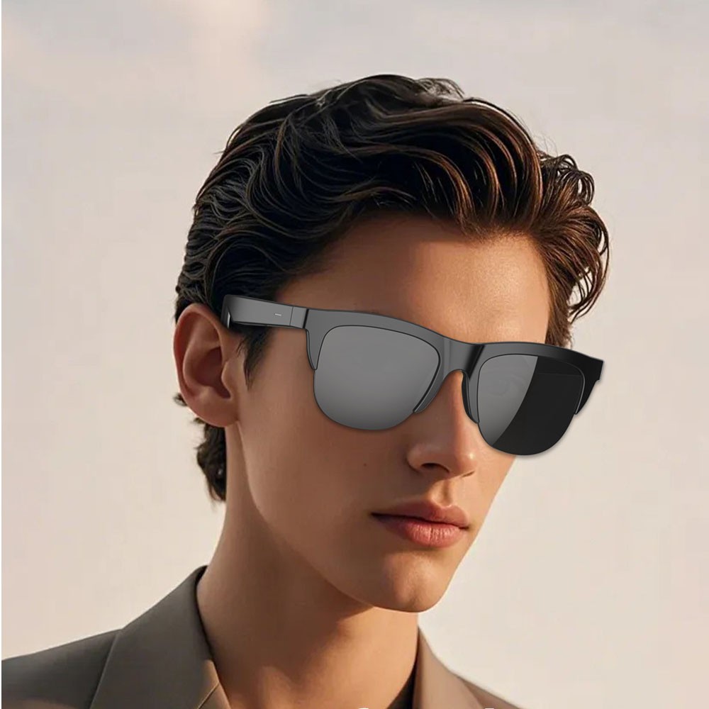 Wireless Bluetooth Glasses Music Headset Audio Hands-free Calls Smart Sunglasses