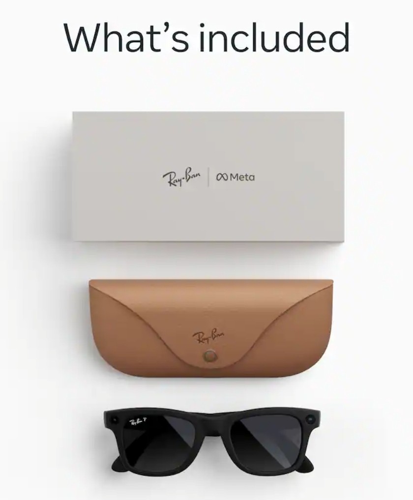 🔥🔥Ray-Ban Meta Wayfarer Gen 2 Matte Black/Polar Gradient Lenses. Factory Seal