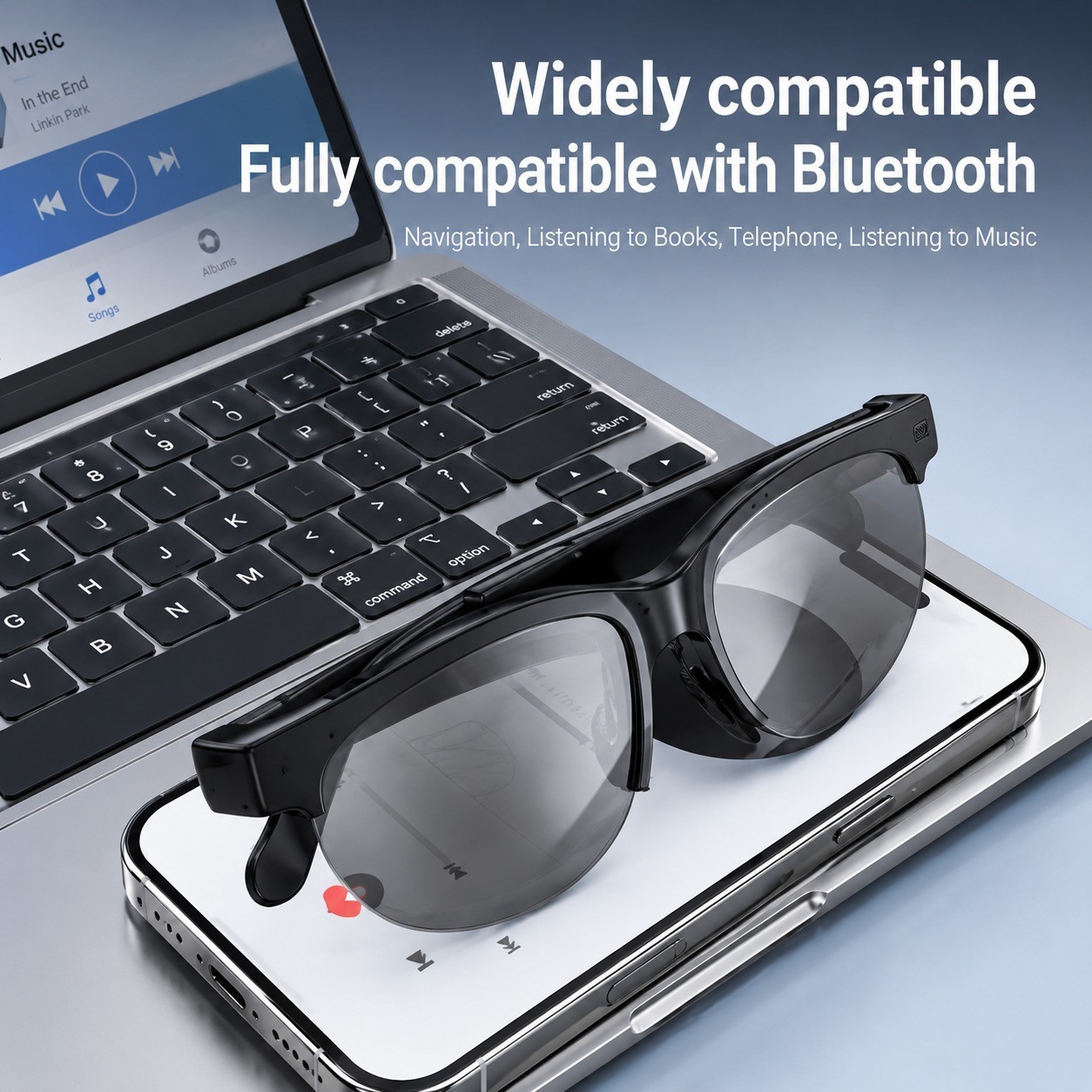 Lenovo New AI Smart Glasses 2026 Translation Bluetooth Conversation Recording