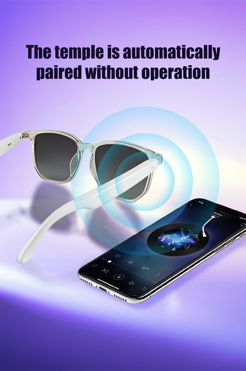 NEW AI Smart Glasses Bluetooth Call Audio Hands-Free Translation for Men & Women