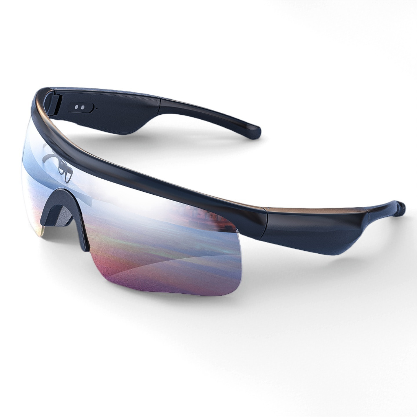 Outdoor HiFi Bluetooth Smart Glassess AI Smart Cycling Polarized Sunglasses