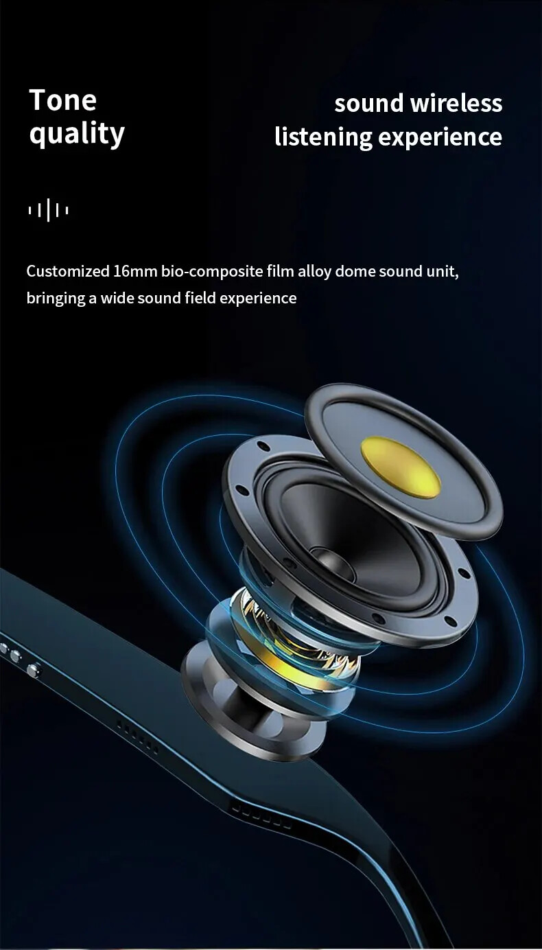 Monster S01 Smart Glasses Headset Wireless Bluetooth Sunglasses Outdoor Earphone
