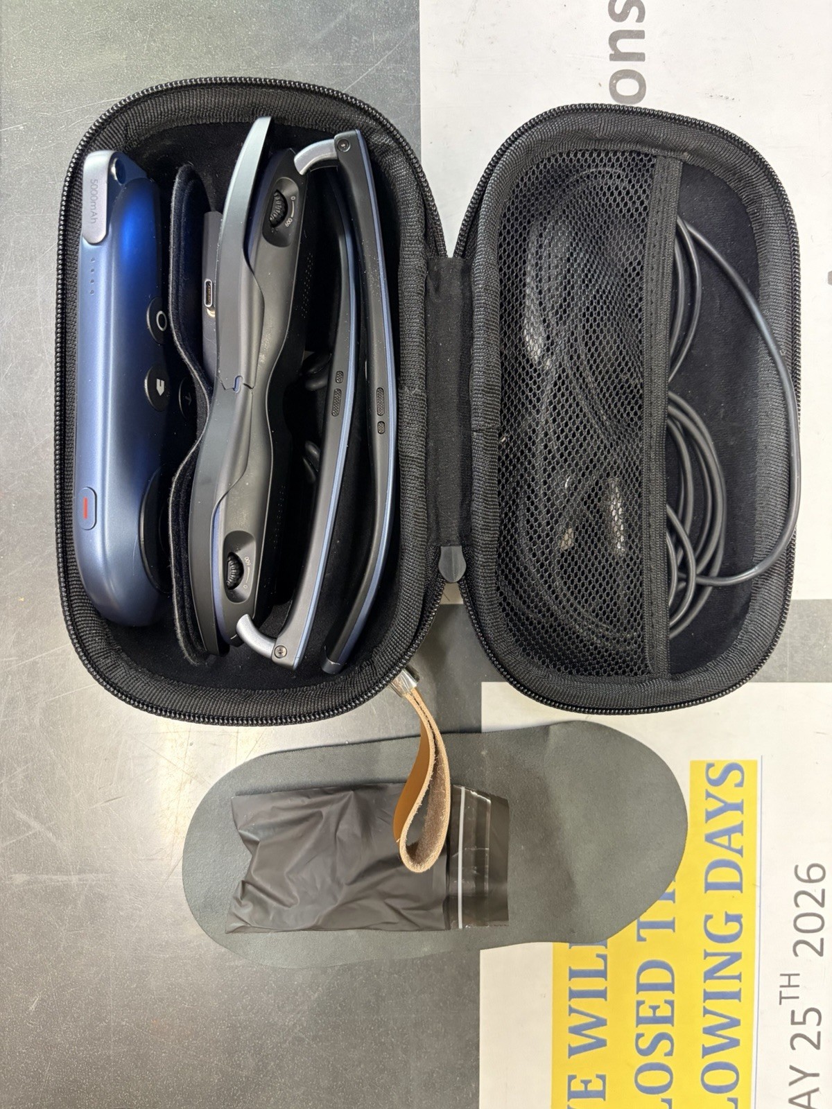Rokid Max Smart Glasses w/ Controller Remote & Hard Case, USB Connectivity