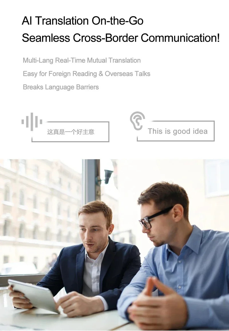 4K HD AI Smart Glasses GPT100MP Multifunctional Camera Chat Bluetooth